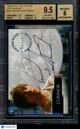 2004 Angel Season Five Autograph Vincent Kartheiser as Connor Auto BGS 9.5
